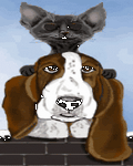 pic for Basset Hound & Cat